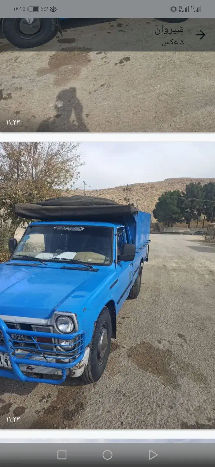 نیسان دوگانه شرکتی مدل 88|خودرو سواری و وانت|شیراز, بید زرد|دیوار