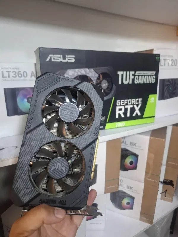 کارت گرافیک درحدنو ASUS TUF Gaming RTX 2060 6GB|قطعات و لوازم جانبی رایانه|تهران, سلسبیل شمالی|دیوار