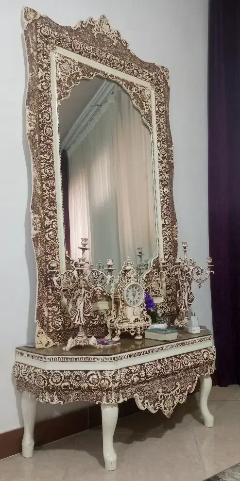 آینه شمعدان|آینه|رشت, حمیدیان|دیوار