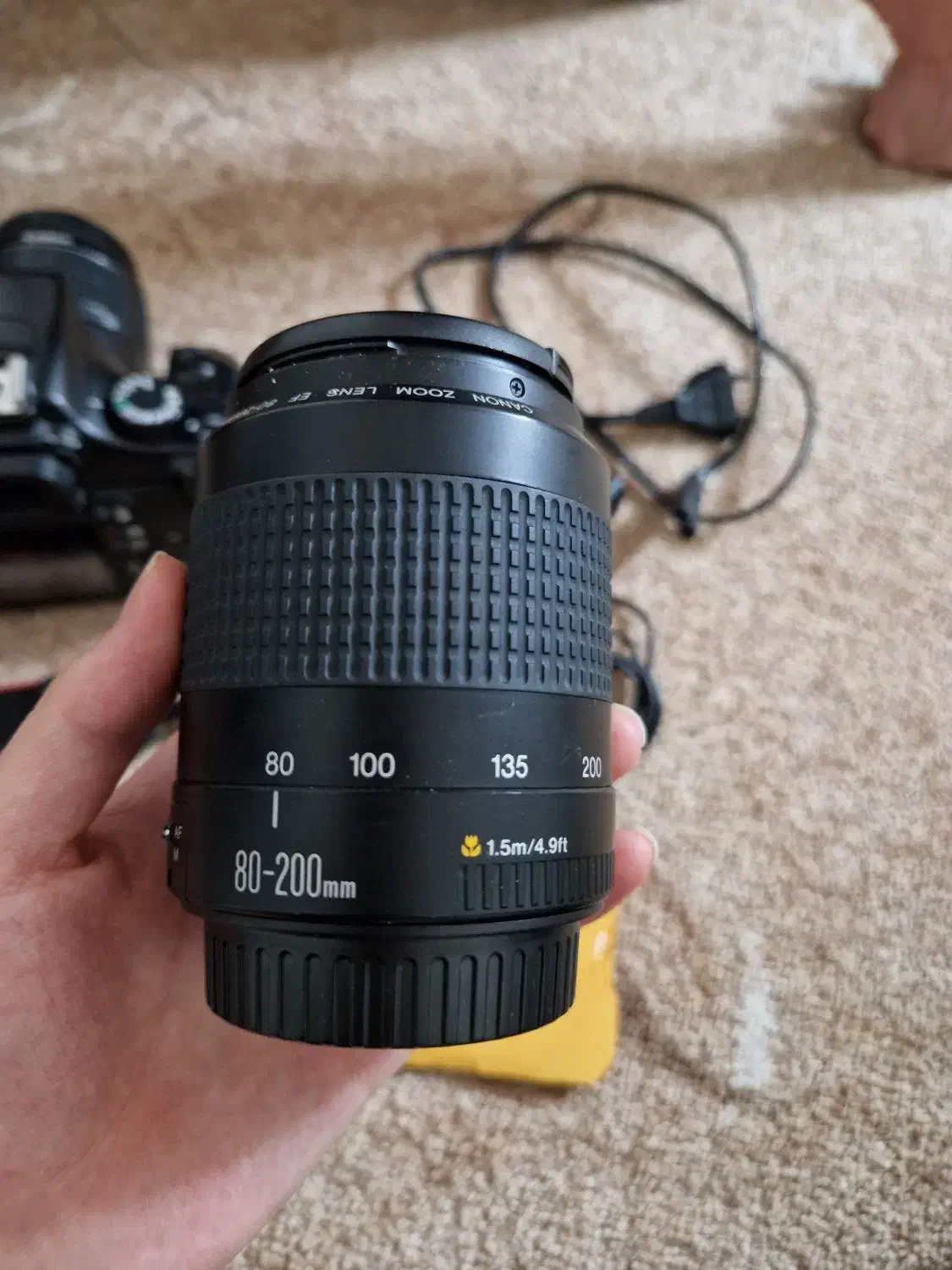 دوربین کنون همراه دو تا لنز|دوربین عکاسی و فیلم‌برداری|قرچک, داوود آباد|دیوار