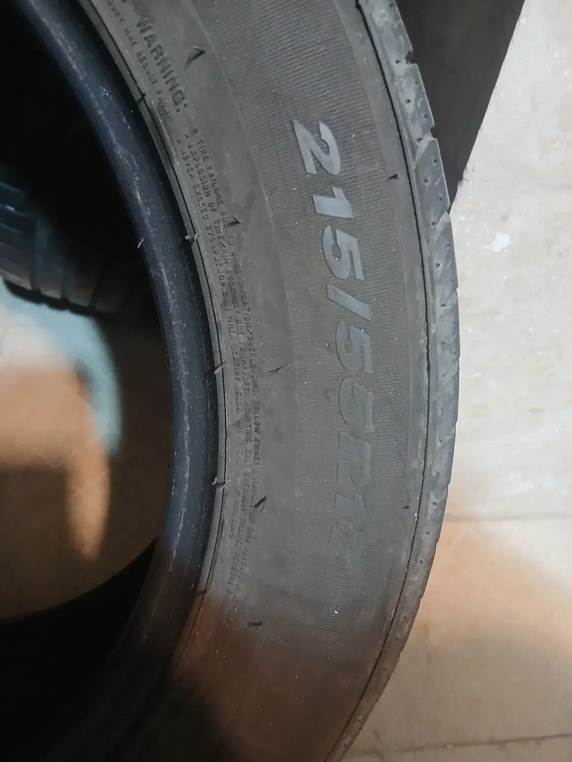 لاستیک 215/55\R17 نکسن|قطعات یدکی و لوازم جانبی|اندیشه, اندیشه فاز ۵|دیوار