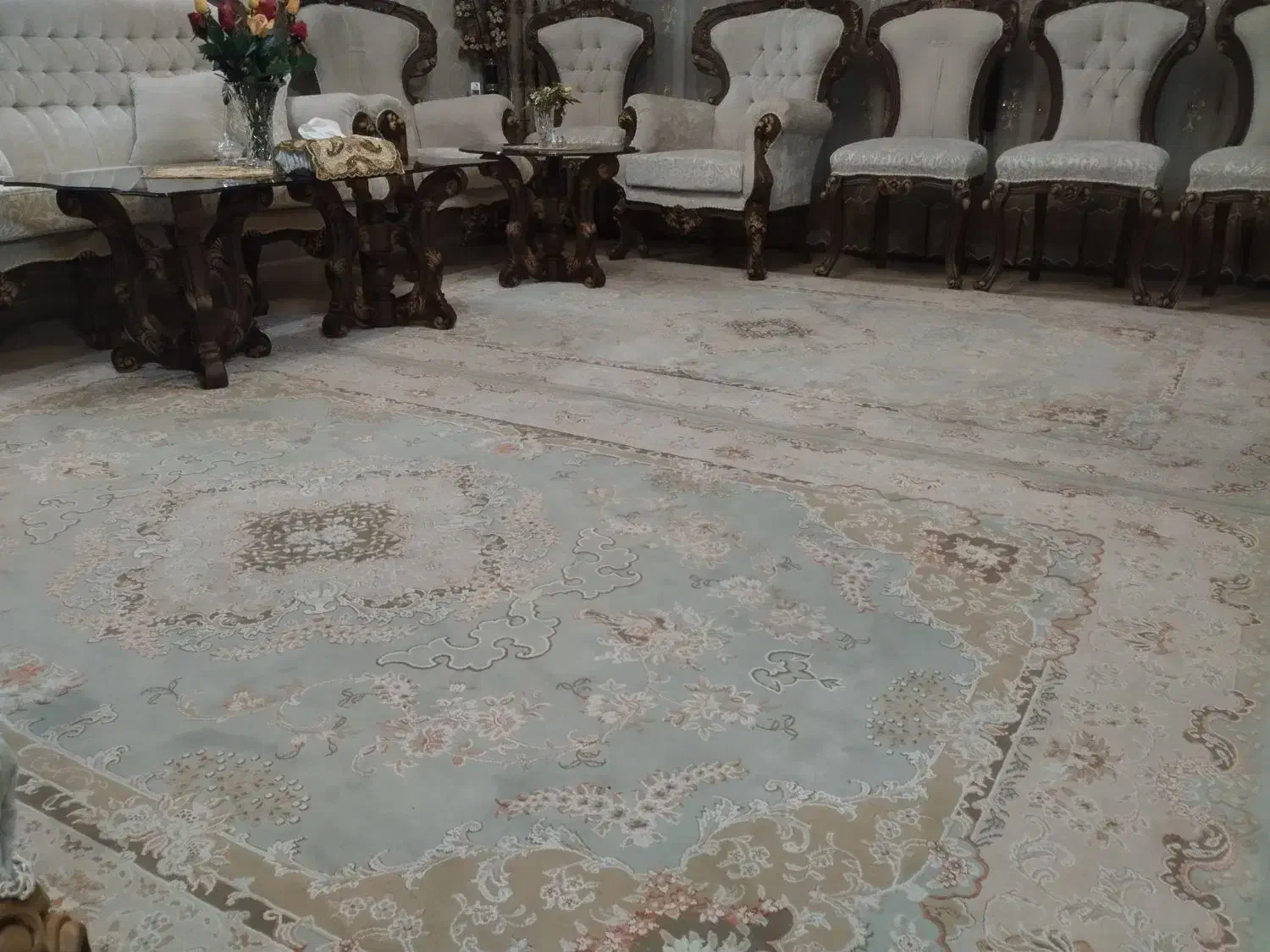 فرش ماشینی شیک و در حد نو|فرش|قزوین, |دیوار