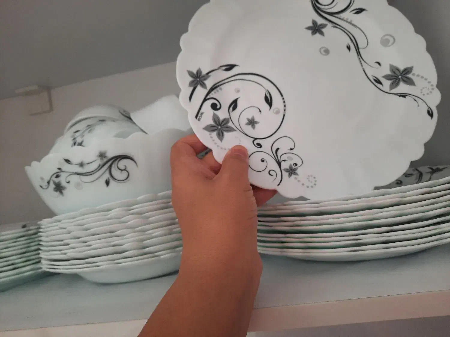 چینی آروپال ۱۲ نفره|ظروف سرو و پذیرایی|مرند, |دیوار