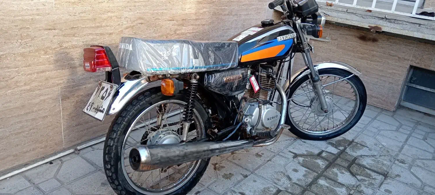 هندا 125 مزایده پلاک قدیم|موتورسیکلت|شهریار, شهریار|دیوار
