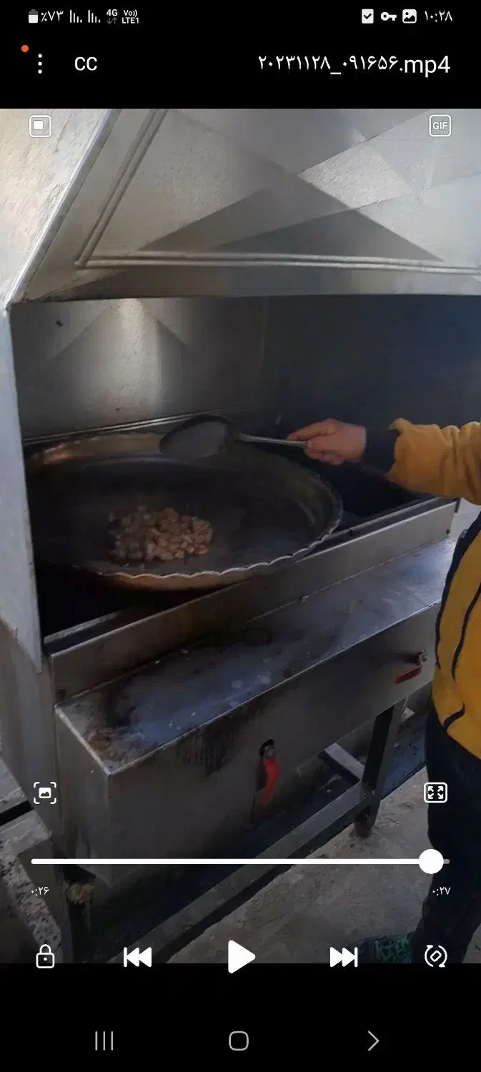 فر کباب پز ۱۲ شعله کم کارکرد در حد|اجاق گاز و لوازم برقی پختوپز|سراب, |دیوار