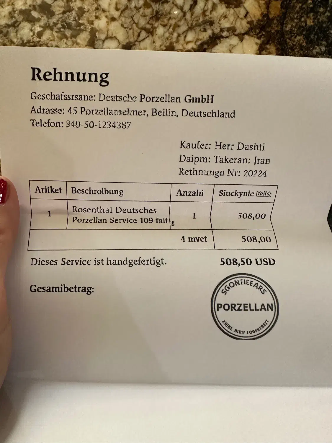 سرویس چینی۱۲ نفر رزنتال مستقیم آلمان سوپررویال خاص|ظروف سرو و پذیرایی|تهران, سازمان برنامه شمالی|دیوار