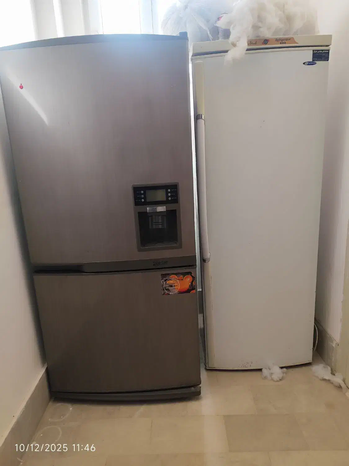 دو عدد یخچال سالم وعالی|یخچال و فریزر|شیروان (خراسان), |دیوار