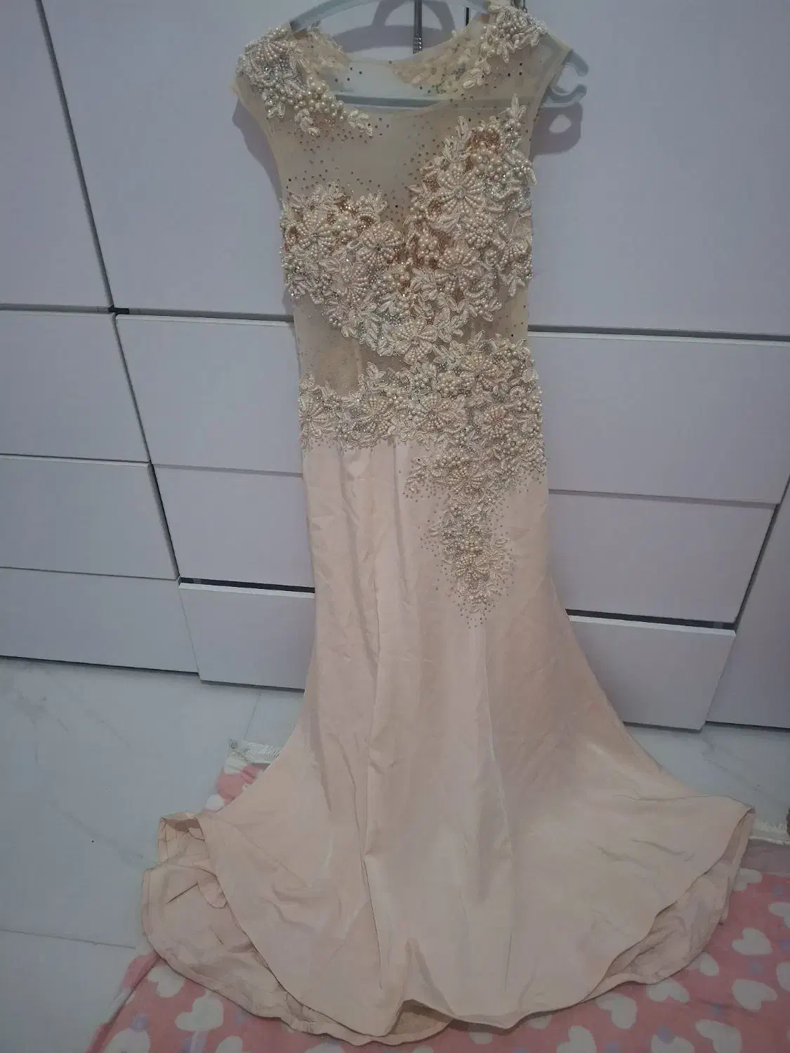 لباس مجلسی مروارید دوزی|لباس|ماهدشت, |دیوار