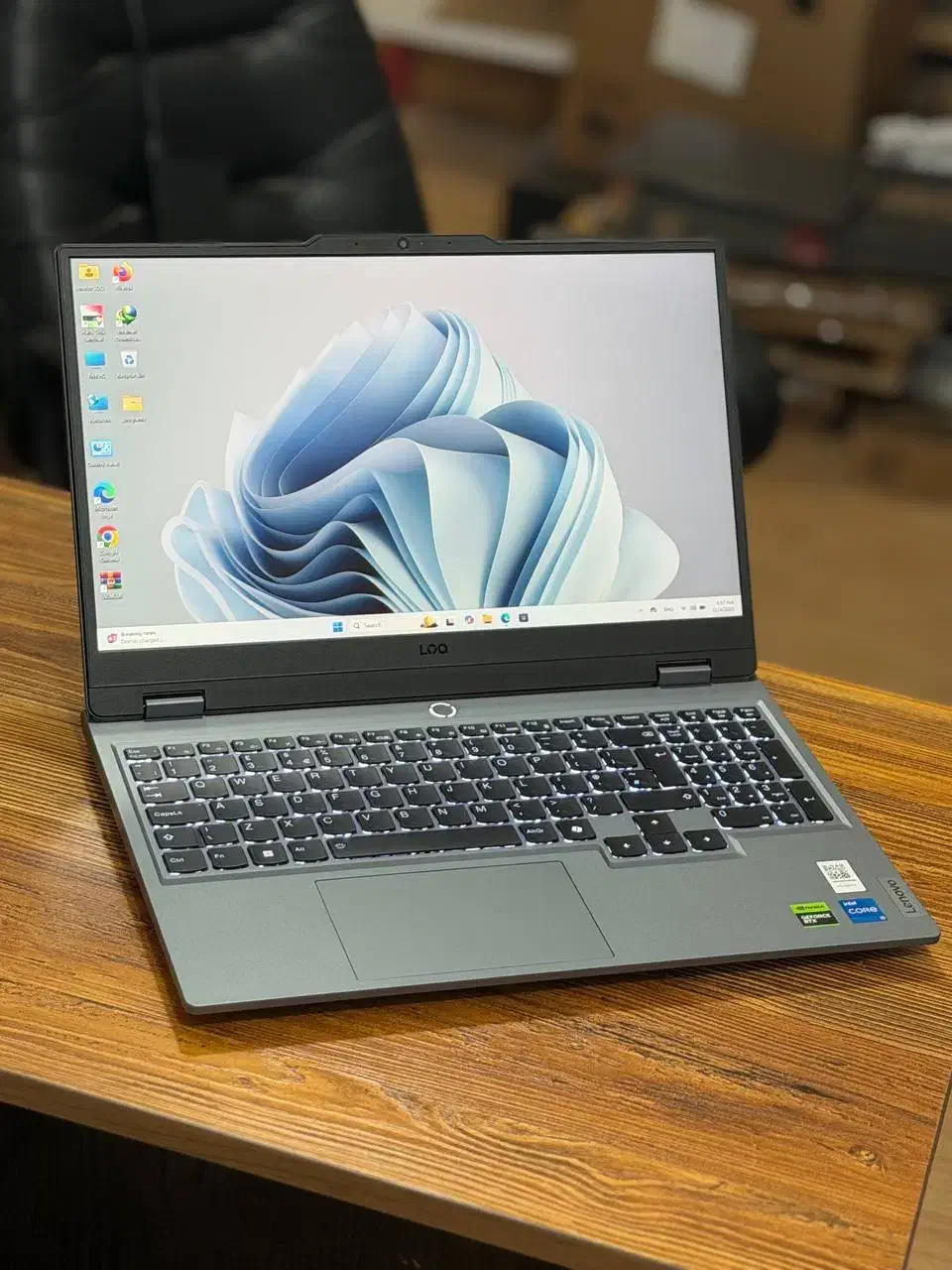 لپتاپ حرفه ای LENOVO LOQ 15 رم 24 گیگابایت RTX4050|رایانه همراه|شیراز, ملاصدرا|دیوار