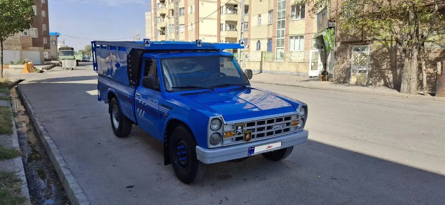 وانت نیسان زامیاد مدل ۸۶ دوگانه کارخانه تناژ پایین|خودرو سواری و وانت|اردبیل, |دیوار