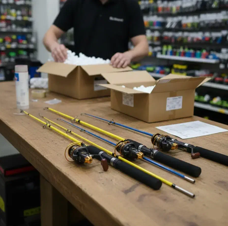 چوب و چرخ و لنسر ماهیگیری قدرتمند و نشکن بسیارسبک|ماهیگیری|تهران, بهار|دیوار