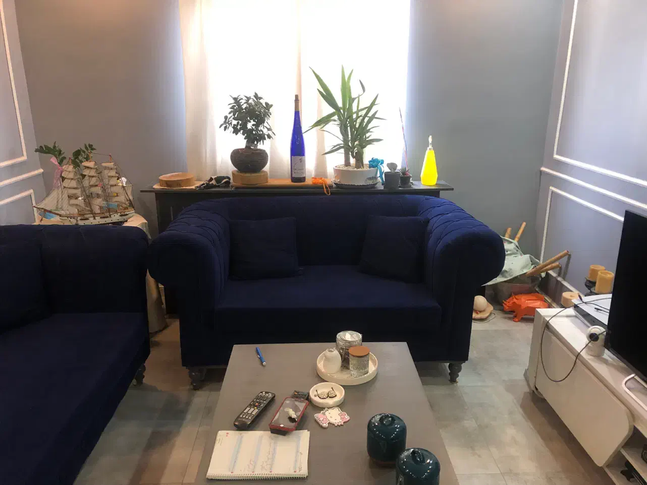 مبل چستر ۷ نفره|مبلمان خانگی و میز عسلی|پردیس, فاز ۱۱|دیوار