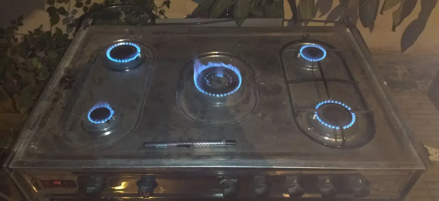 گاز ۵ شعله سینجر، تمام استیل|اجاق گاز و لوازم برقی پخت‌وپز|کرمانشاه, |دیوار