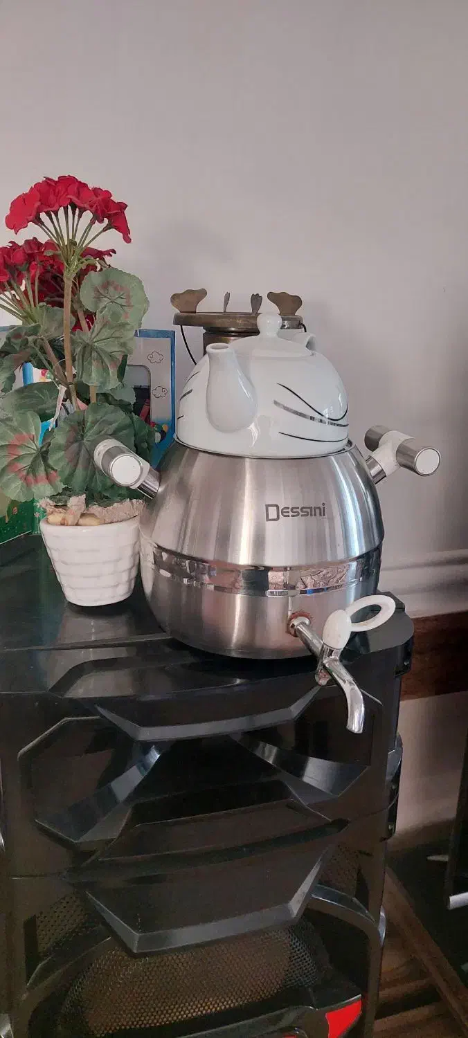 کتری قوری نونو ،کتری روگازی دست دو|قوری، کتری، قهوه‌ساز دستی|گرگان, |دیوار