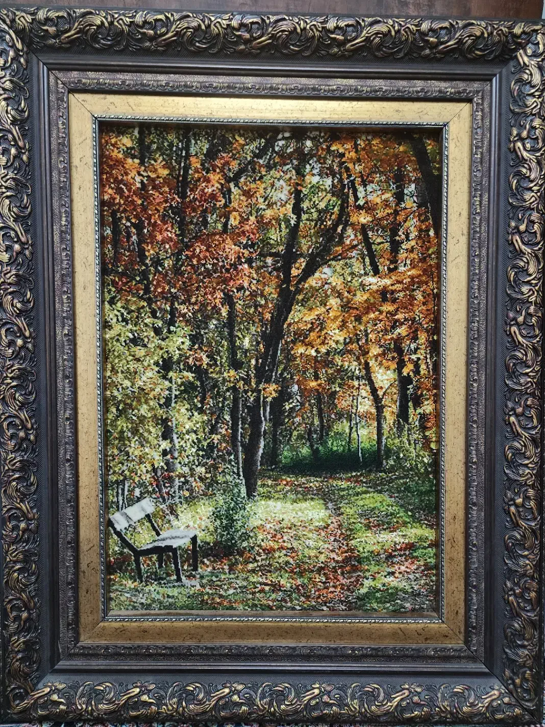 تابلو فرش دستباف|تابلو فرش|شیراز, دلجو|دیوار