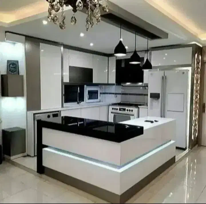 کابینت وکمددیواری|کتابخانه، شلف، قفسه‌های دیواری|تویسرکان, |دیوار