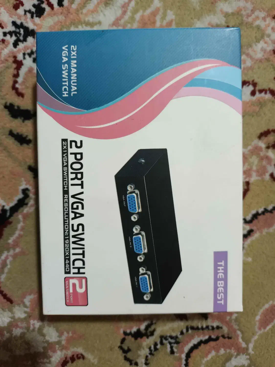 سوییچ VGA مانیتور 2 به 1 دی نت|قطعات و لوازم جانبی رایانه|شاهین‌شهر, خانه کارگر|دیوار