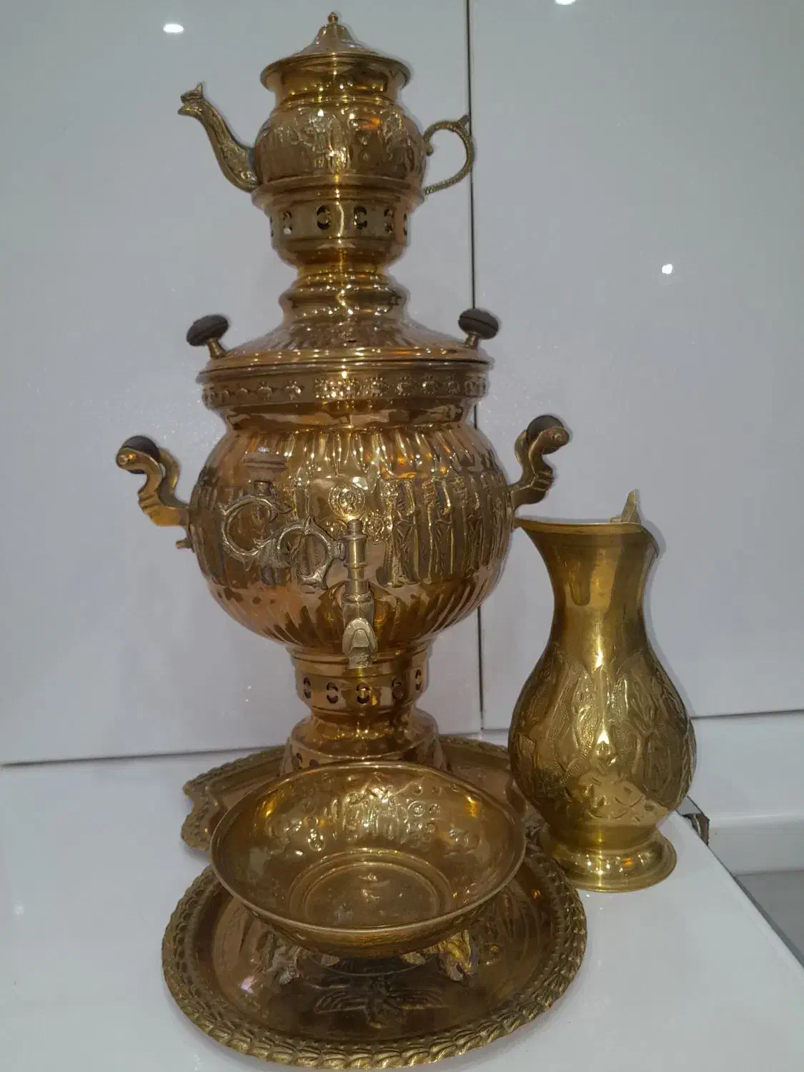 سماور عتیقه|کلکسیون اشیاء عتیقه|پاکدشت, پاکدشت (مامازند)|دیوار