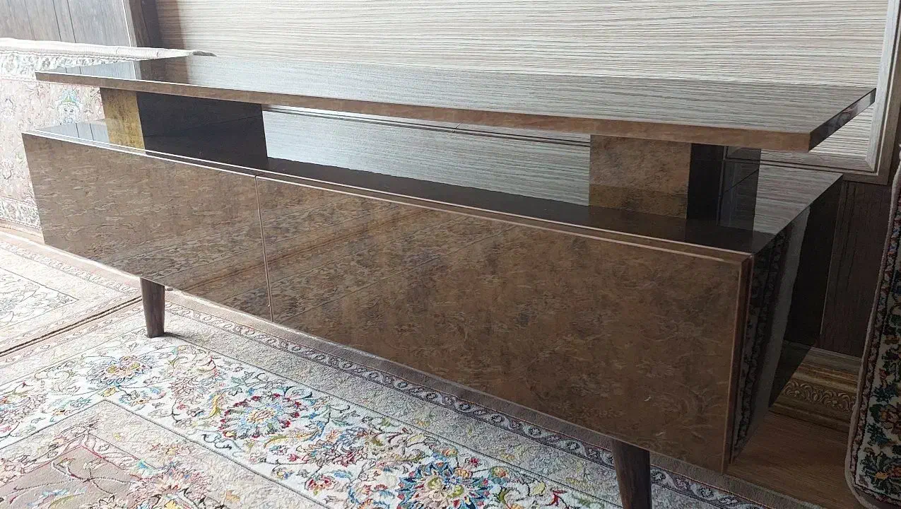 میز تمام چوبی تلویزیون|میز تلویزیون|بانه, |دیوار