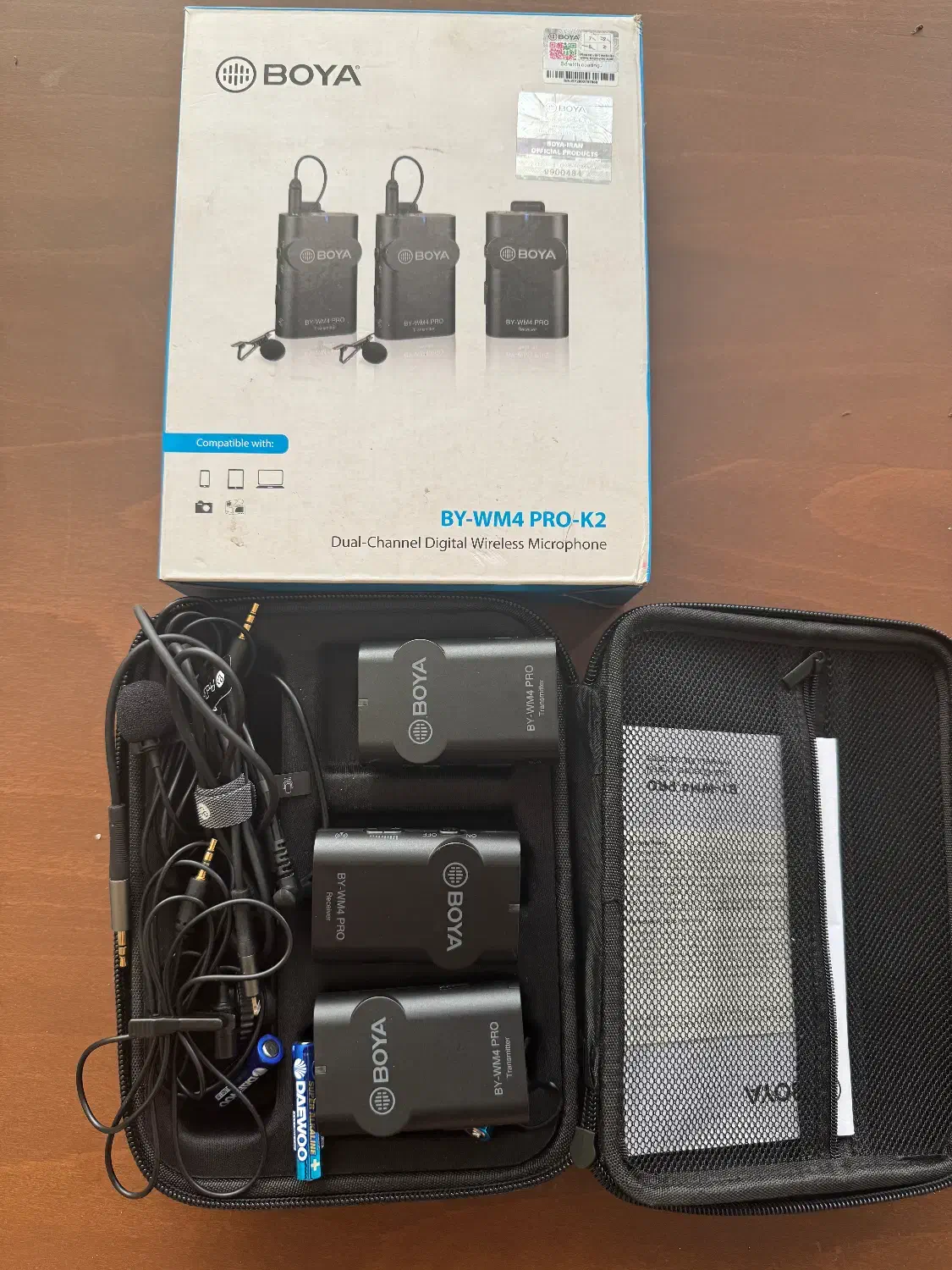 میکروفن بی سیم بویا مدل WM4 PRO K2|صوتی و تصویری|تهران, سنائی|دیوار