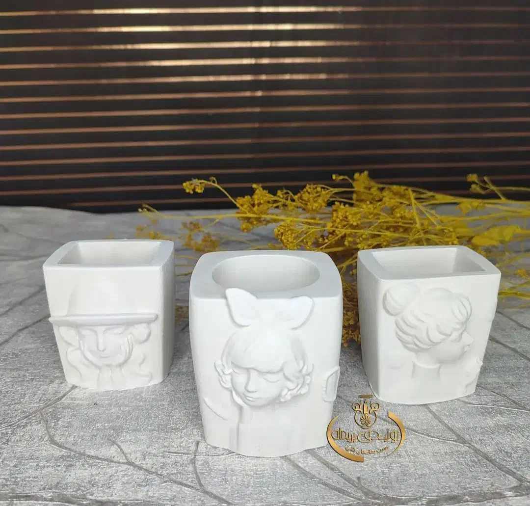 قالب سیلیکونی گلدونای رومیزی وبانکه بفروش میرسد|صنایع دستی و سایر لوازم تزئینی|الیگودرز, |دیوار