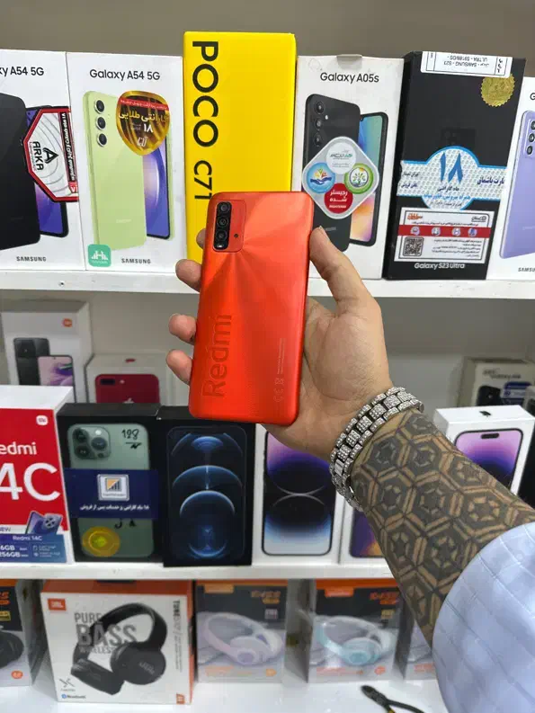 شیائومی Redmi 9 t حافظه ۶۴ کاملا سالم و درحد|موبایل|قم, نیروگاه|دیوار