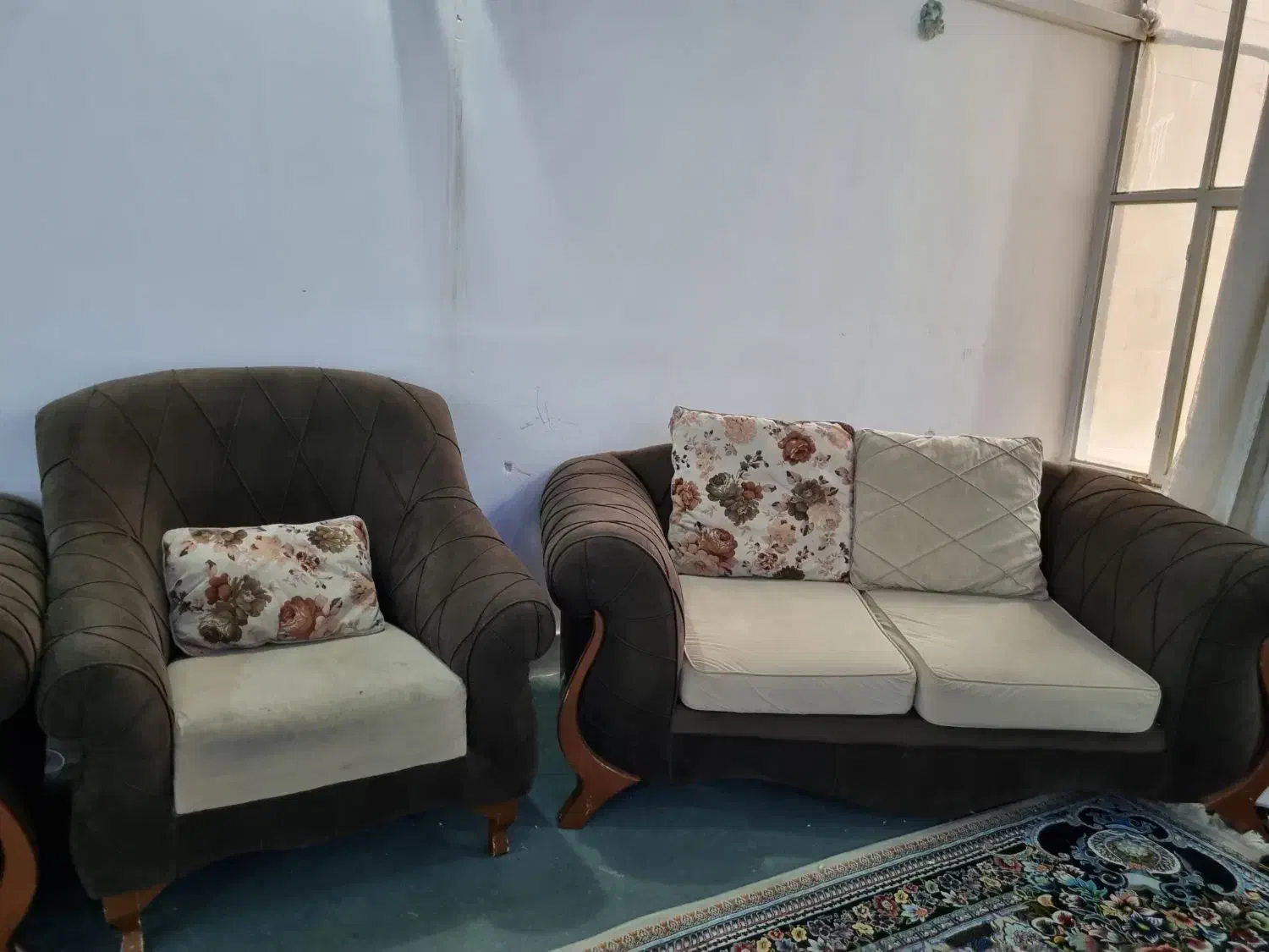 فروش مبل 7 نفره|مبلمان خانگی و میز عسلی|دوگنبدان, |دیوار