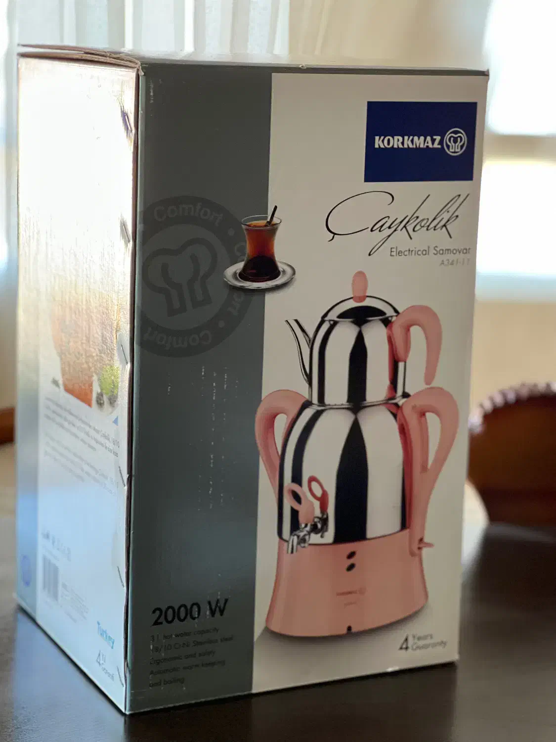 سماور برقی کرکماز|سماور، چای‌ساز، قهوه‌ساز|اسلام‌شهر, باغ فیض|دیوار