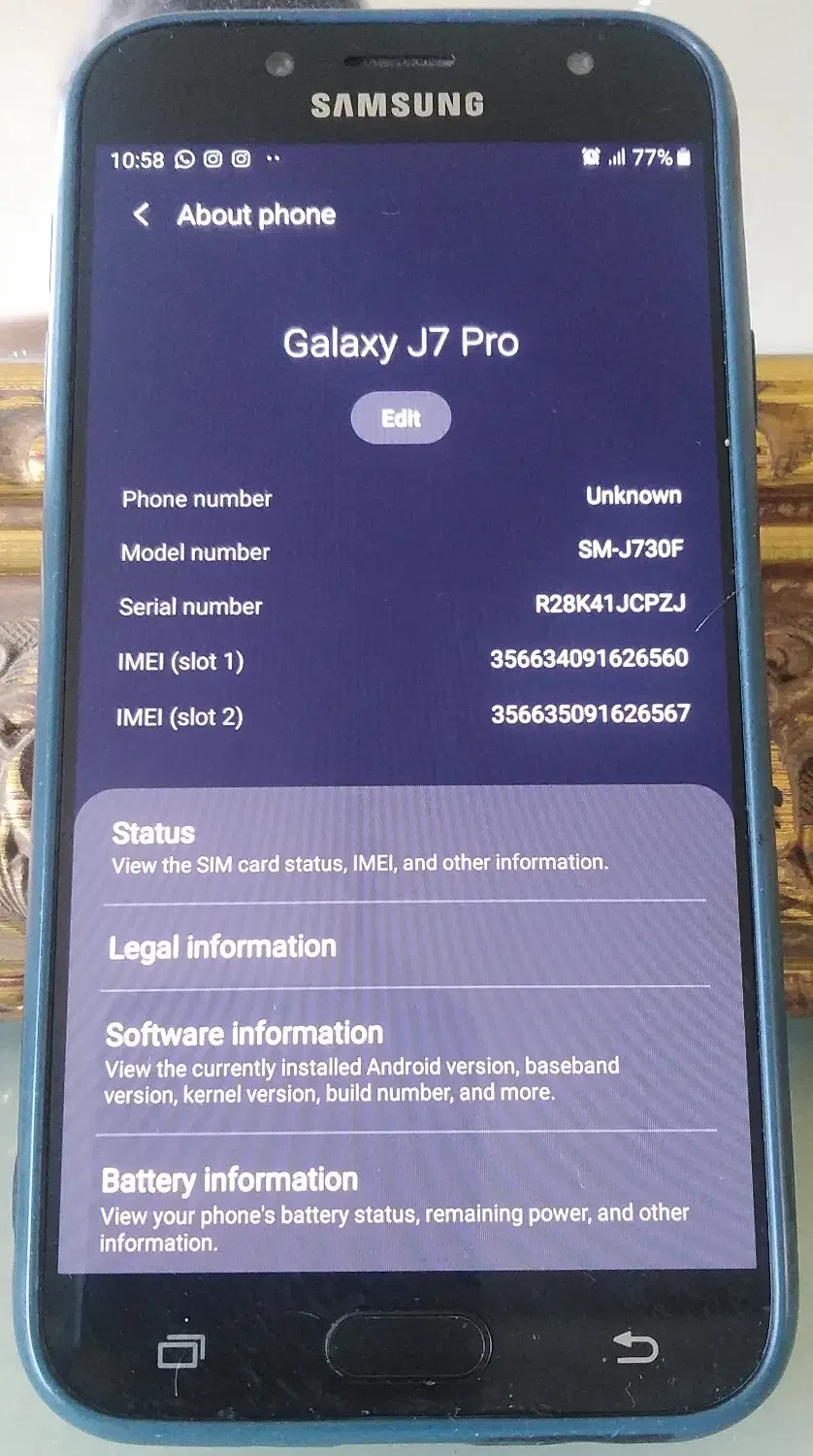 گوشی سامسونگ j7  PRO  در حد نو|موبایل|کرج, فاز ۱ مهرشهر|دیوار