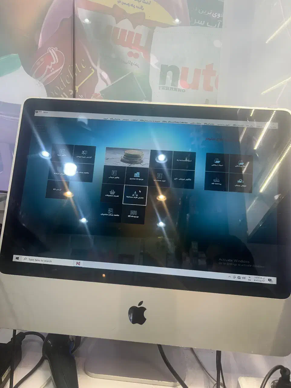 سیستم فروش کامل همراه بارکد خوان در حد نو|رایانه رومیزی|مشهد, عبادی|دیوار