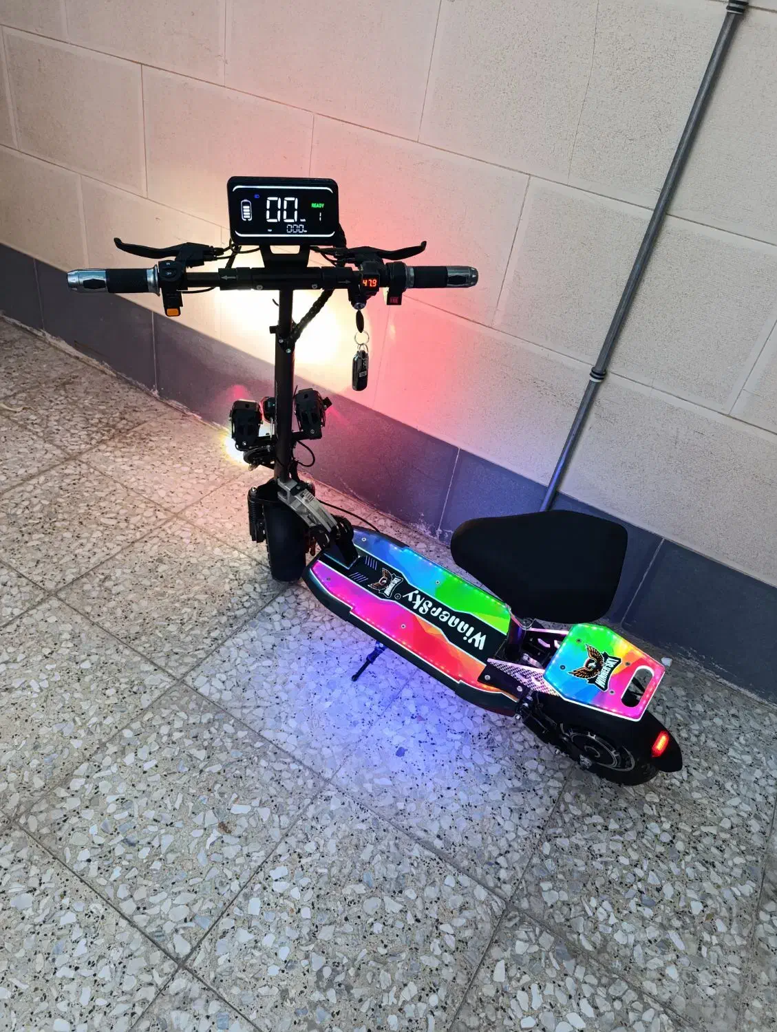 اسکوتربرقی تاشو 3000وات اصلی|دوچرخه، اسکیت، اسکوتر|برخوار, |دیوار