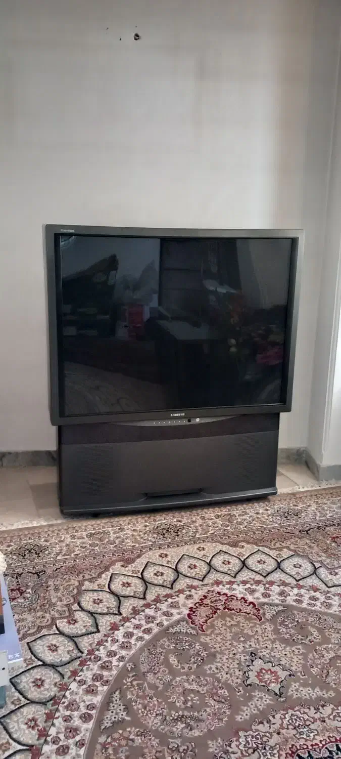 تلویزیون 52سامسونگ پروجکشن ، آنتیک و نوستالژی|تلویزیون و پروژکتور|بومهن, |دیوار