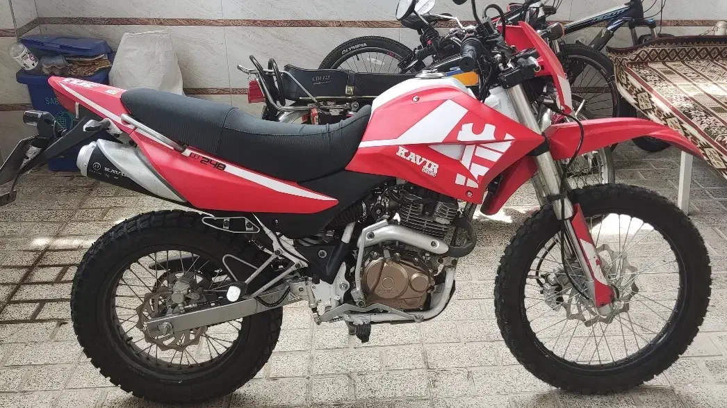 موتور t2خشک|موتورسیکلت|محمدیه-قزوین, |دیوار