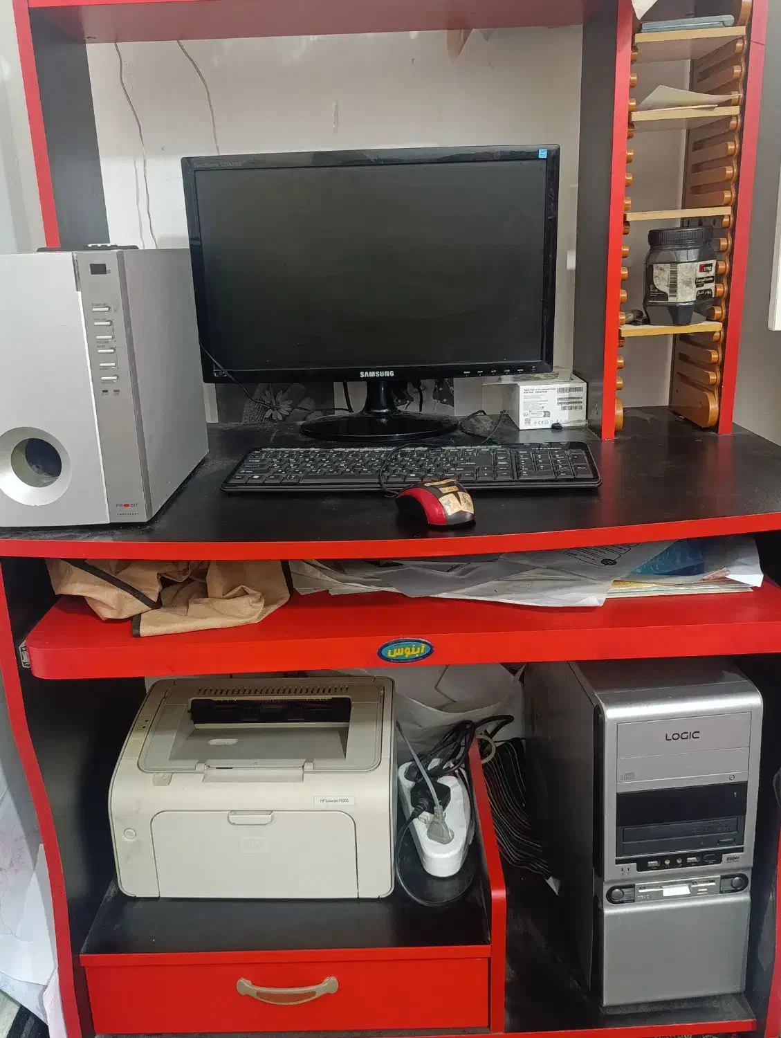 کامپیوتر|رایانه رومیزی|شوشتر, |دیوار