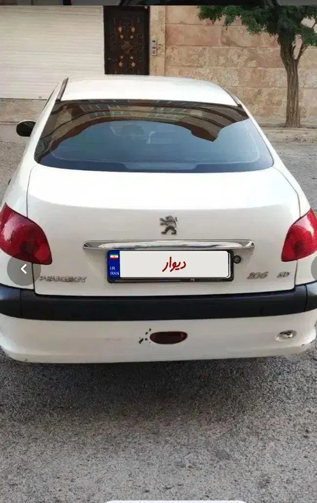 پژو۲۰۶SD|خودرو سواری و وانت|کرج, شهرک جهان آرا|دیوار