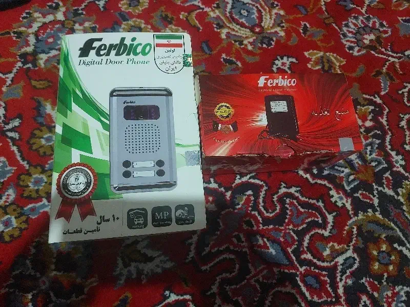 پنل آیفون تصویری2واحدی فربیکو+منبع تغذیه(کاملا نو)|مصالح و تجهیزات ساختمان|اصفهان, نصرآباد|دیوار