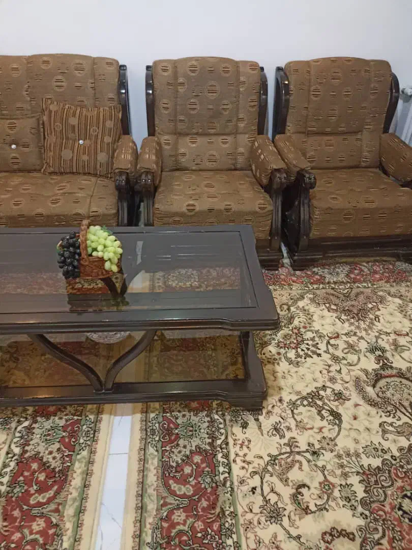 مبل راحتی ۹ نفره|مبلمان خانگی و میز عسلی|چمستان, |دیوار