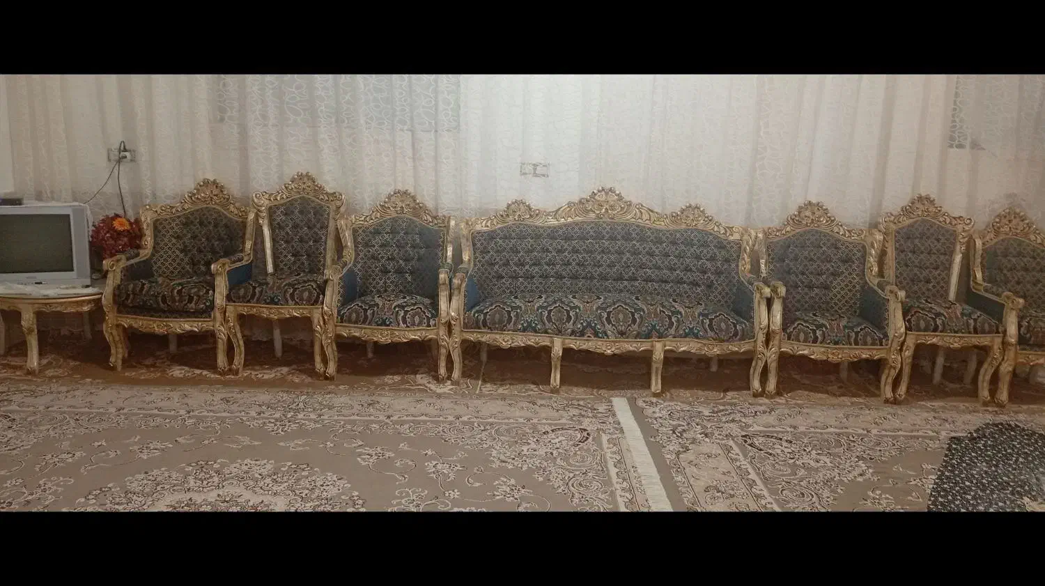 مبل سلطنتی|مبلمان خانگی و میز عسلی|مشهد, تبادکان|دیوار