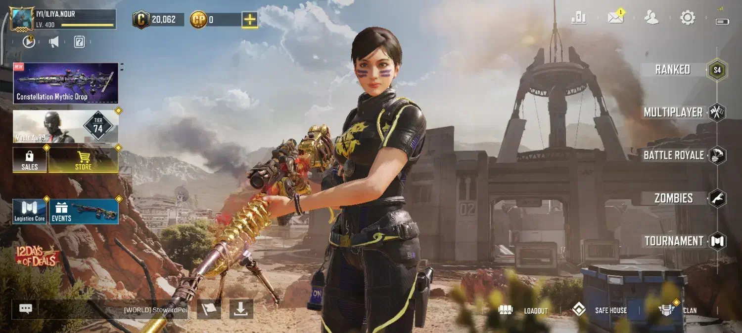 اکانت کالاف دیوتی موبایل|کنسول، بازی ویدئویی و آنلاین|میاندوآب, |دیوار