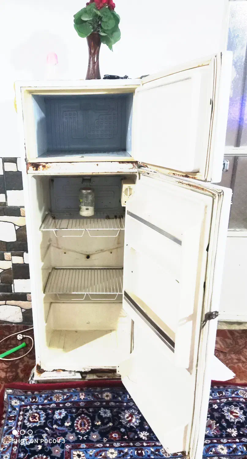 یخچال فریزر دو درب .بم|یخچال و فریزر|دهبکری, |دیوار