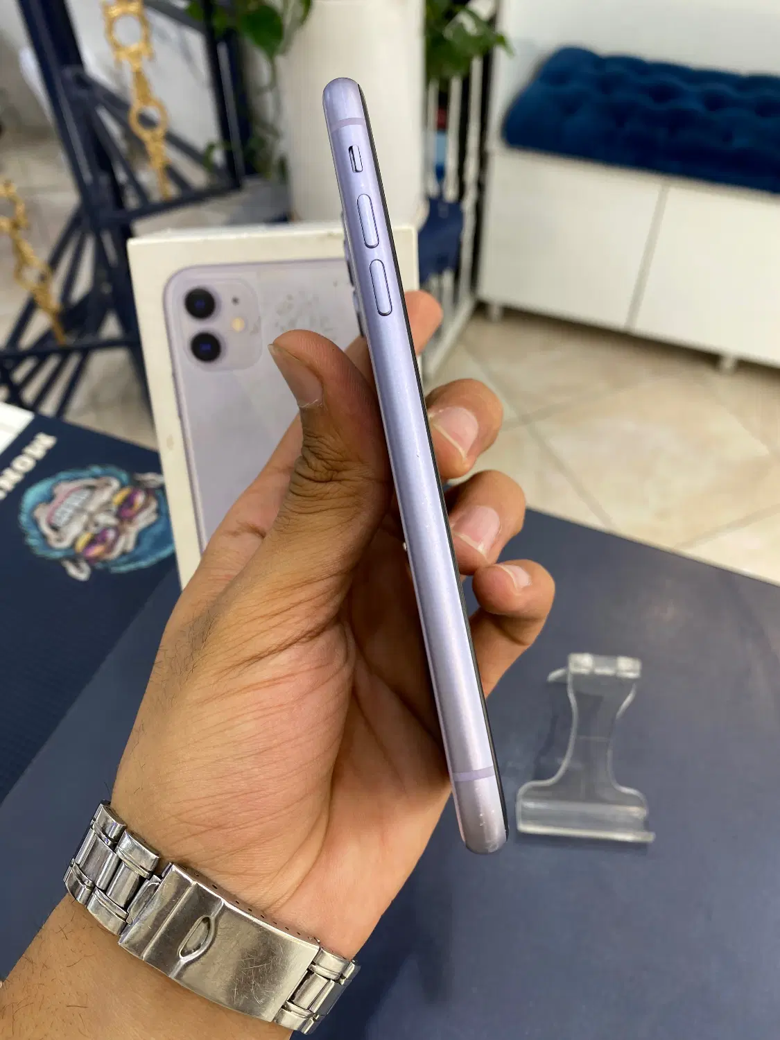 موبایل iPhone 11 normal رنگ یاسی|موبایل|کرج, گوهردشت|دیوار