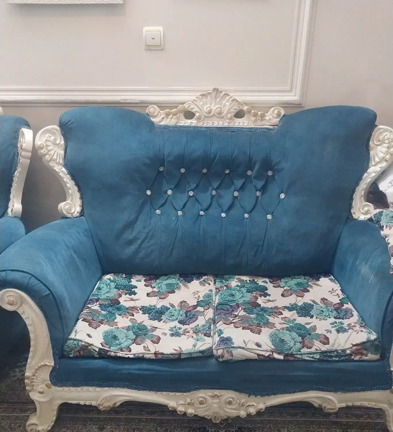 مبل کلاسیک ۶نفره|مبلمان خانگی و میز عسلی|تهران, هفده شهریور|دیوار