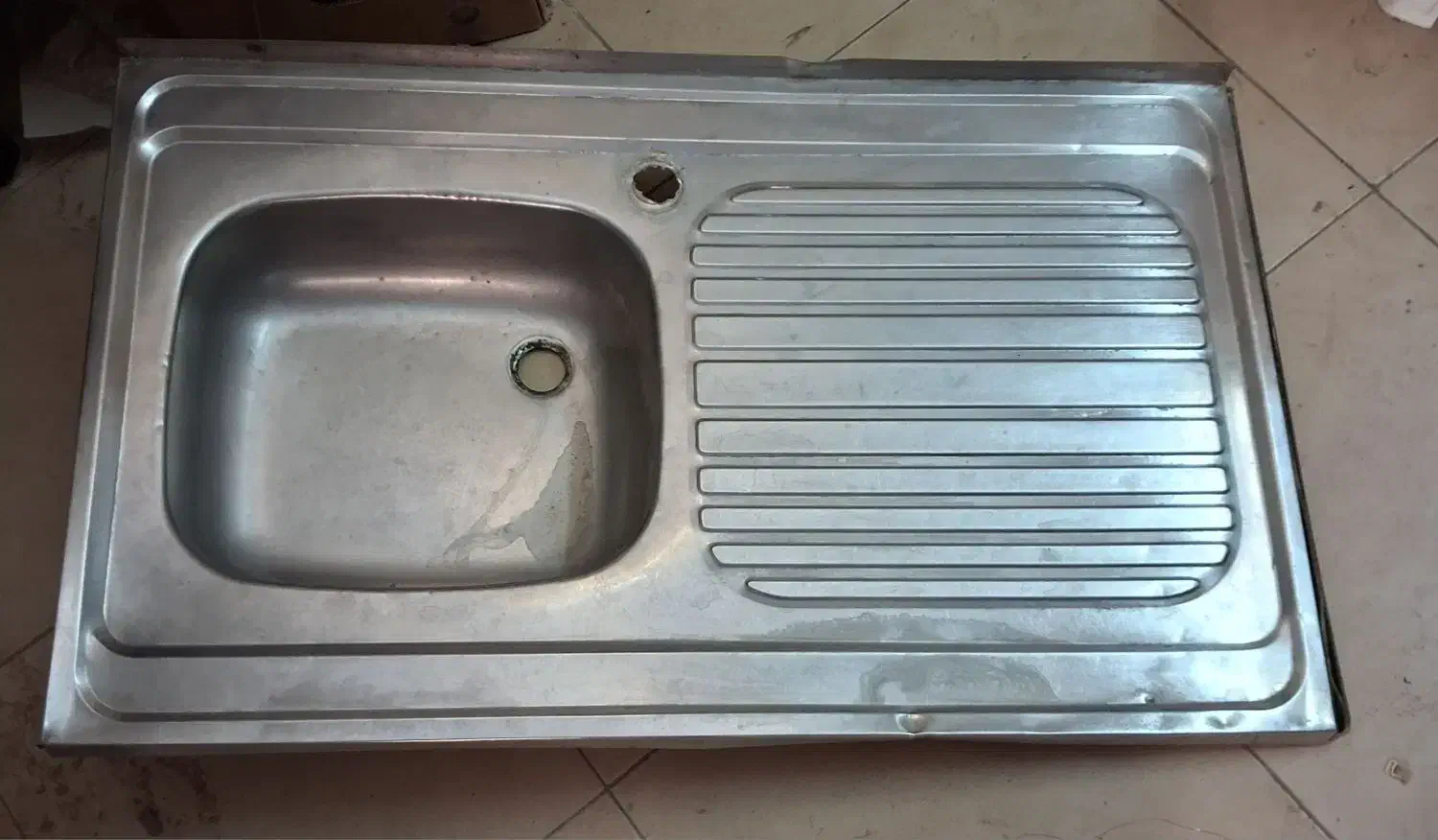 سینک ۱ لگنه|آب‌چکان و نظم‌دهنده ظروف|تهران, خرمشهر|دیوار