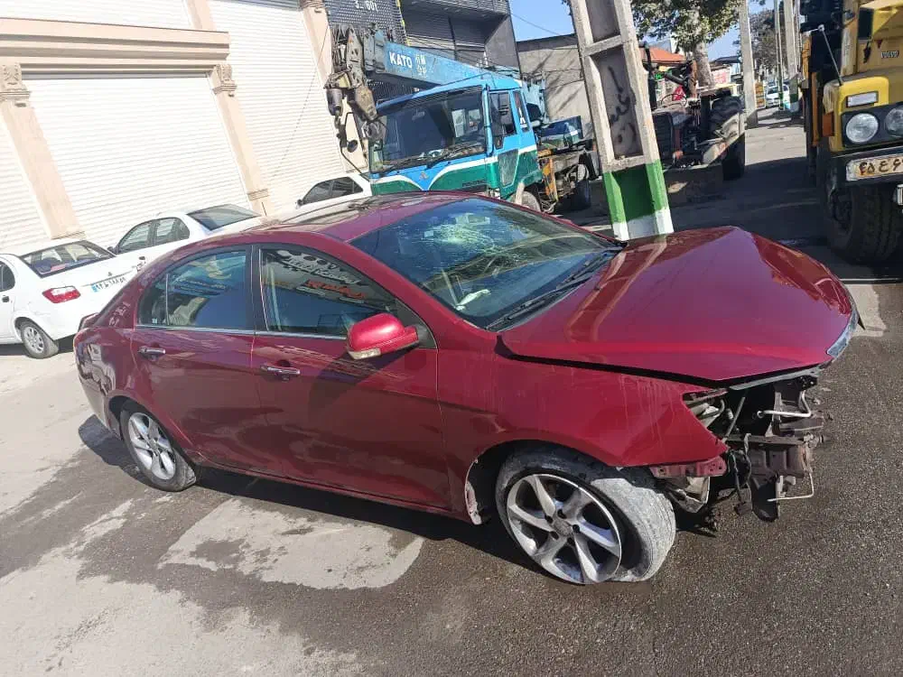 جیلی مدل 2014 تصادفی|خودرو سواری و وانت|گرگان, |دیوار