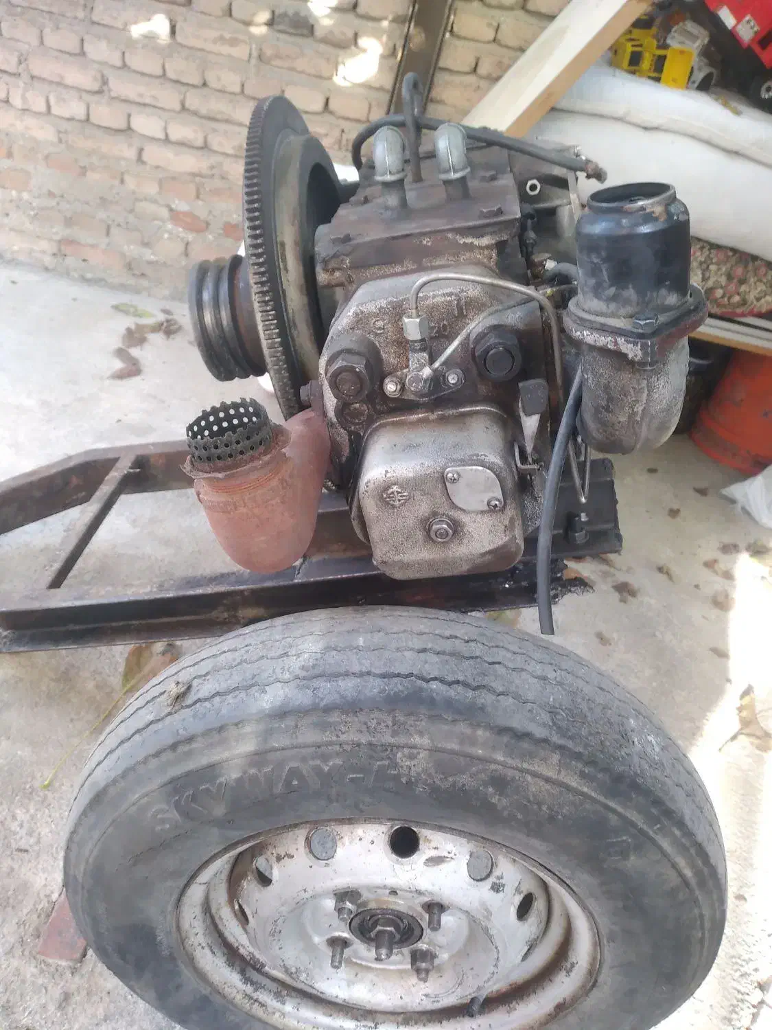 موتور چینی ۳۰اسبه|ماشینآلات صنعتی|محمدبار, |دیوار