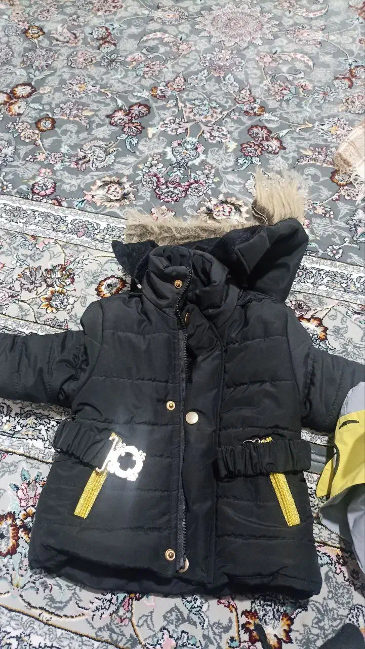 کاپشن دخترانه|کفش و لباس بچه|بوکان, |دیوار