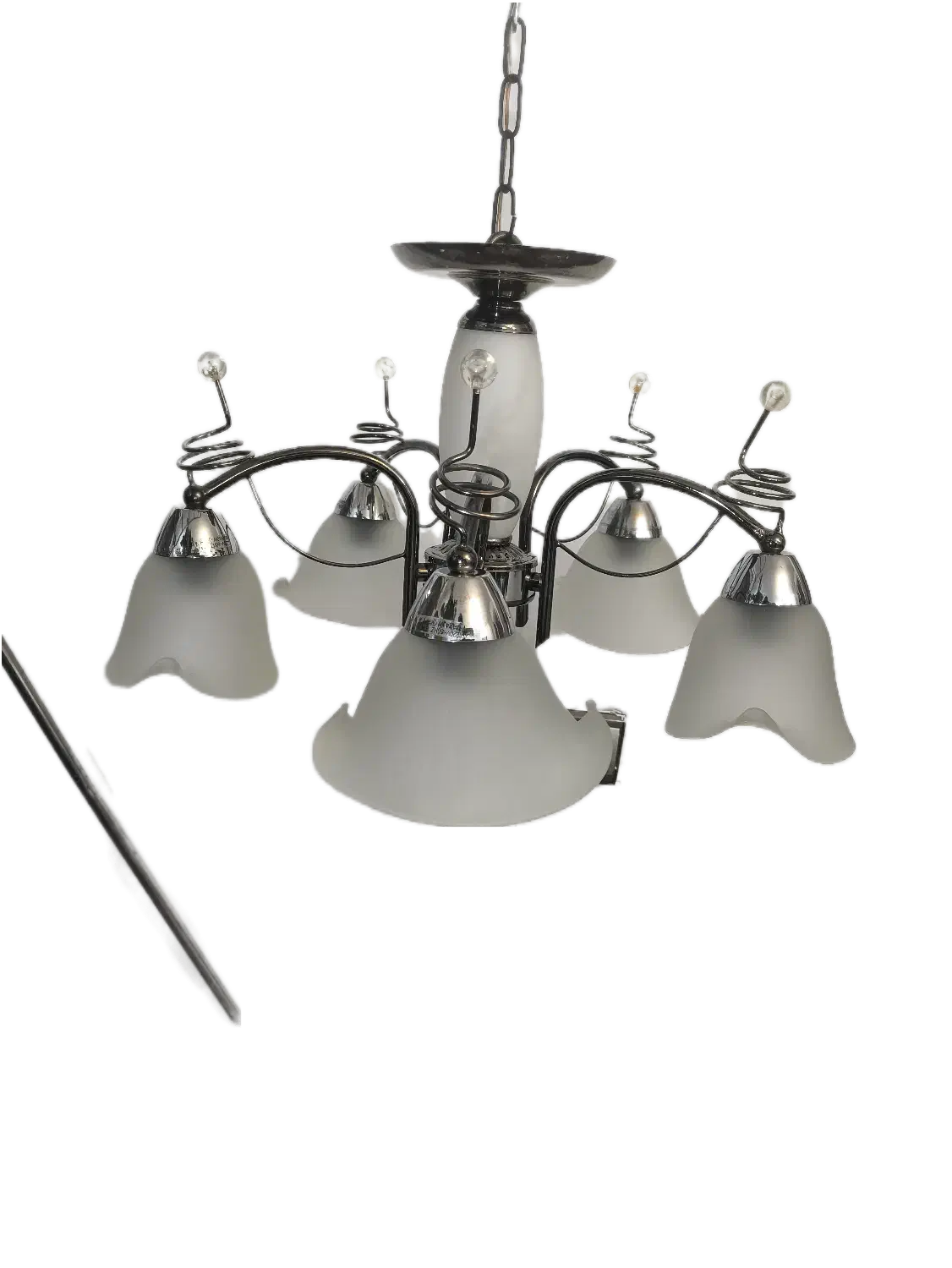 لوستر وارداتی ۵شعله|لوستر و چراغ آویز|مشهد, سراب|دیوار