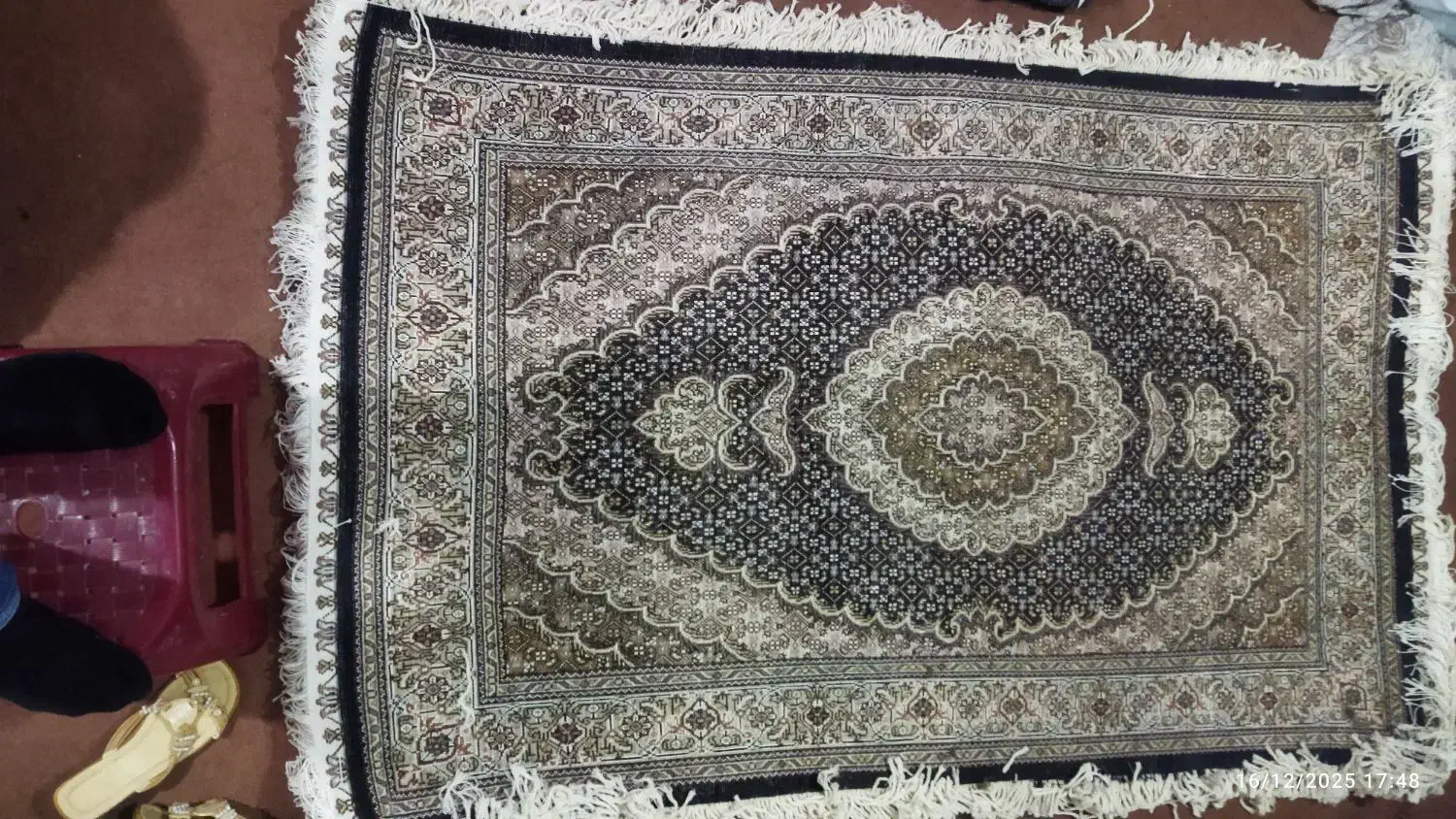 فرش دستباف یک در یک ونیم|فرش|ارومیه, |دیوار