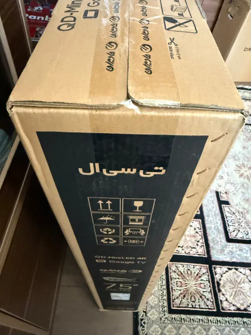 تلوزیون ۷۵ اینچ مینی ال ایی دی TCLمدل C755|تلویزیون و پروژکتور|تهران, ونک|دیوار