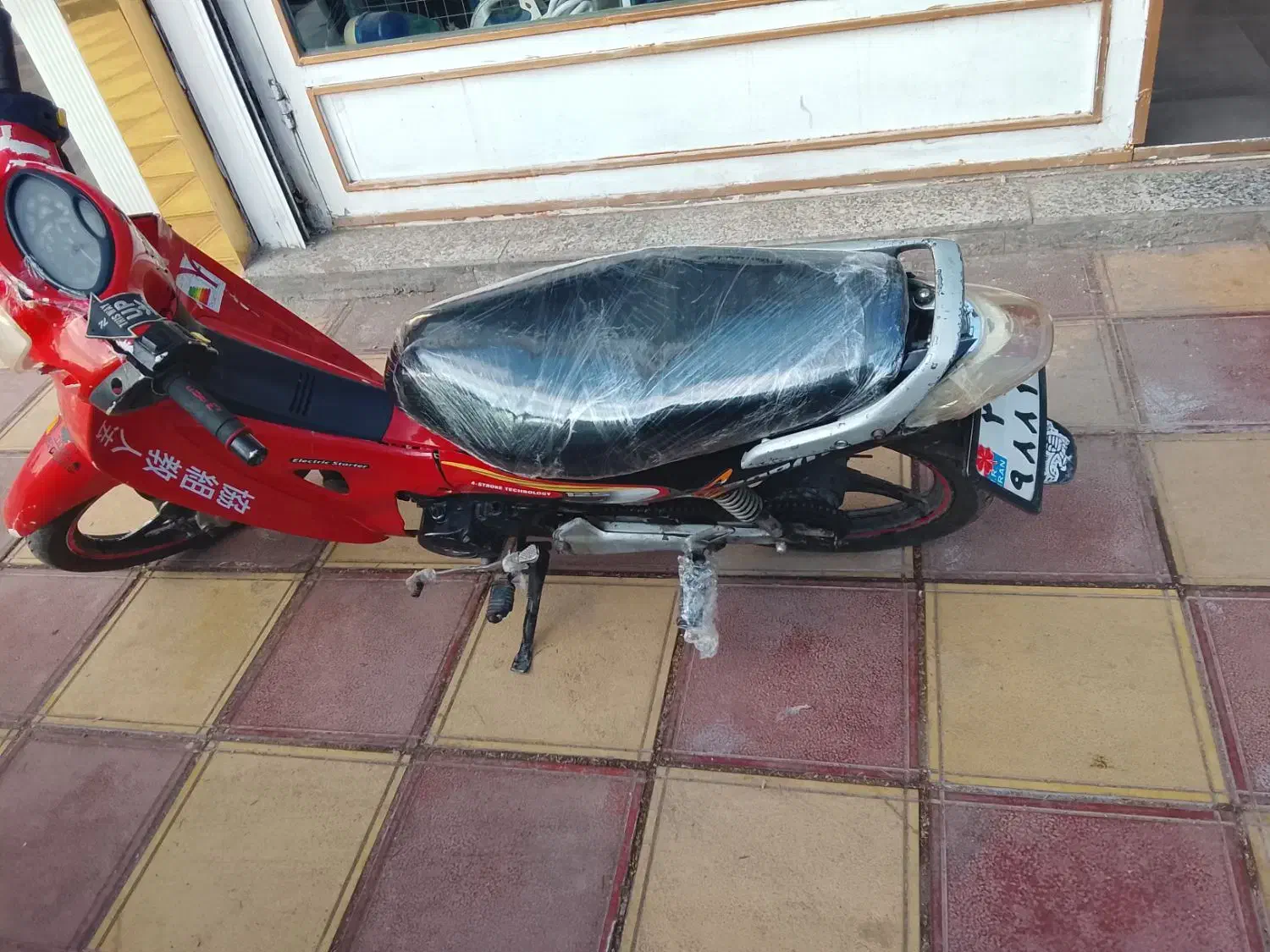 موتور ویو قرمز رنگ|موتورسیکلت|ماهدشت, |دیوار